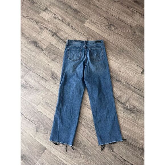 Social Standard By Sanctuary 5 Pocket High Rise Crop Straight Jean size 10 - Picture 6 of 6
